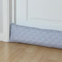 Harbour Waves Fabric Draught Excluder, thumbnail 2 of 3