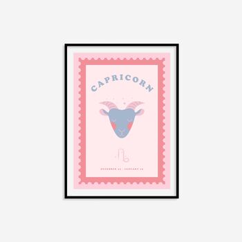 Children's Capricorn Zodiac Print, 3 of 7