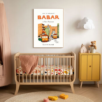 Babar In San Francisco Art Print, 4 of 4