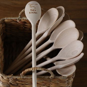 Personalised Eco Wooden Spoon, 8 of 10