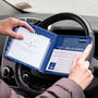 Disabled Blue Badge Parking Permit Wallet In Blue Holographic Scales, thumbnail 8 of 12