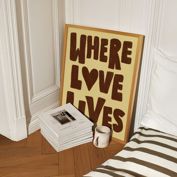 Where Love Lives Music Print, 10 of 12