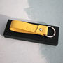 Colourful Personalised Leather Keyring, thumbnail 4 of 7