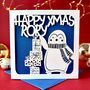 Penguin Personalised Christmas Card, thumbnail 2 of 6