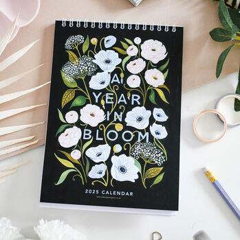 2025 A Year In Bloom Desk Calendar, 6 of 10