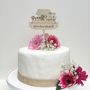 Personalised Noah's Ark Christening Cake Decoration, thumbnail 1 of 7