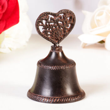 Traditional Iron Heart Bell Gift, 2 of 5
