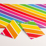 Rainbow Stripe Wrapping Paper, thumbnail 2 of 3