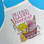 Personalised Super Happy Nanny Apron, thumbnail 3 of 9