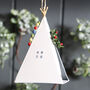 Christmas Tipi Tent Camping Tree Decoration, thumbnail 3 of 3