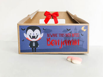 Personalised Halloween Trick Or Treat Box, 4 of 8