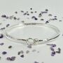 Personalised Silver Bracelet Jewellery Gift, thumbnail 1 of 9