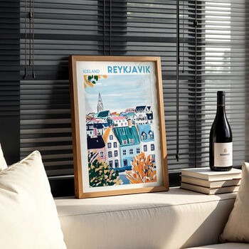 Reykjavík, Iceland Poster, 3 of 8