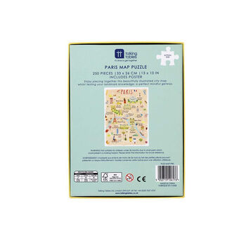 London Map Jigsaw Puzzle, 2 of 4