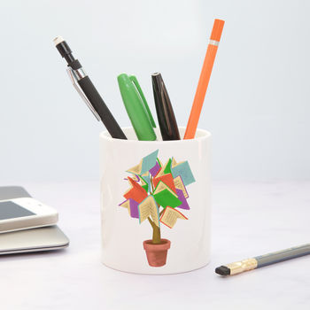 'Tree Of Knowledge' Desk Tidy Personalised Teacher Gift, 3 of 3