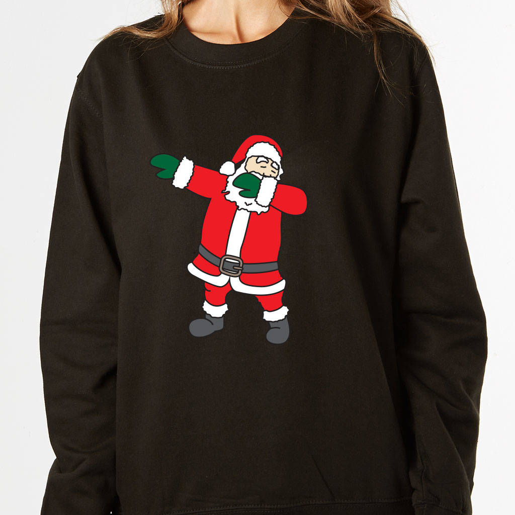 dabbing santa jumper