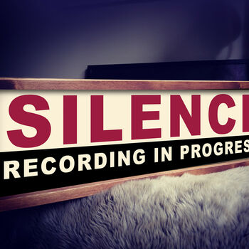 Illuminated Silence Recording Studio Sign, 2 of 2