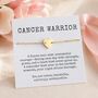 Cancer Warrior Heart Bracelet – Support Gift For Cancer Fighter, thumbnail 1 of 9