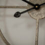 Round Weathered Wood And Metal Wall Clock, thumbnail 8 of 11