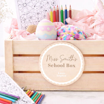 Teacher Thank You Hamper Gift Box School Box, 7 of 12
