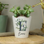 Personalised Botanical Plant Pot Gift, thumbnail 2 of 3