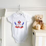 Hm King Charles Coronation T Shirt / Kids Baby Toddler, thumbnail 5 of 6