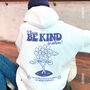 'Please Be Kind To Others' Oversized Womans Hoodie, thumbnail 2 of 12