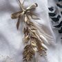 Gold Pampas Grass Christmas Decoration, thumbnail 2 of 2