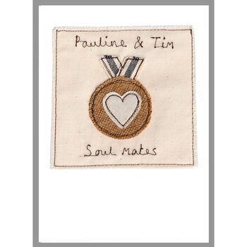 Personalised Bronze Medal 8th Or 19th Anniversary Card, 11 of 12