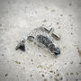 Wild Trout Cufflinks Antiqued Pewter, thumbnail 3 of 4