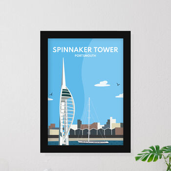 Spinnaker Tower Portsmouth Framed Print, 2 of 6