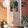 Star And Moon Christmas Door/Wall Stickers, thumbnail 1 of 3