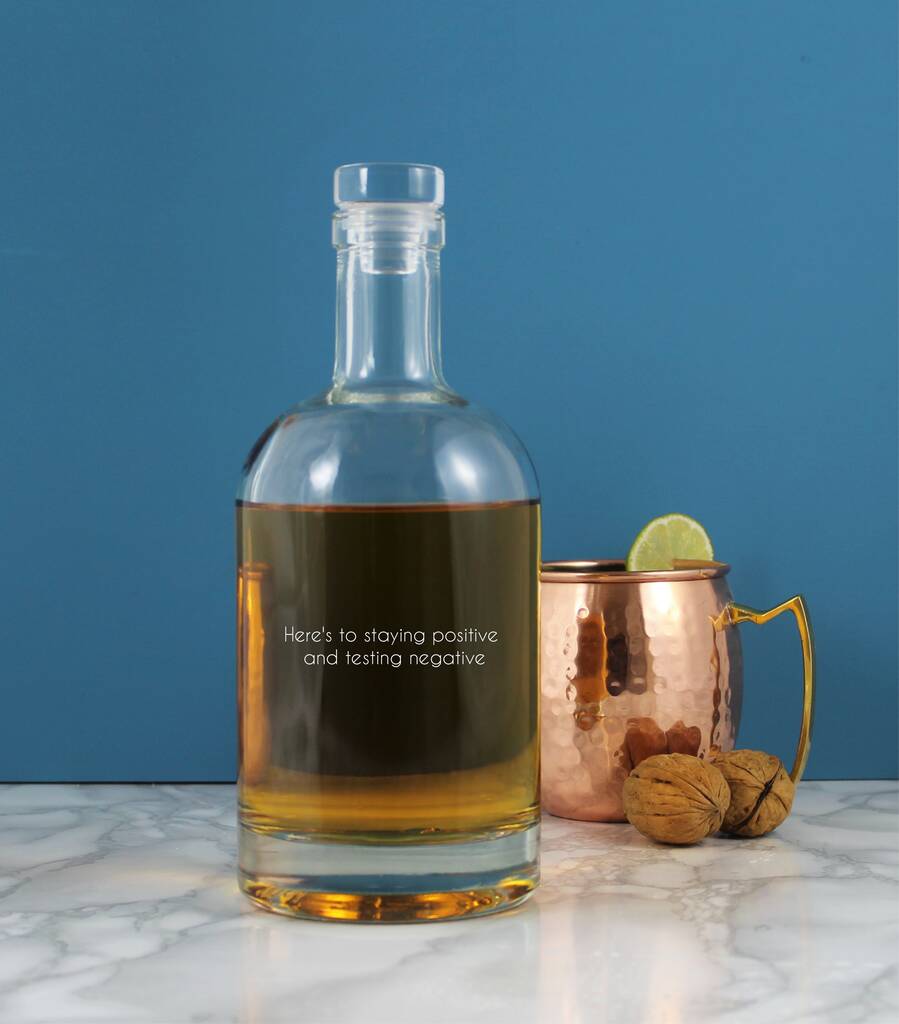 Witty Personalised Brandy Definition Bottle 700ml By Copper And Sable