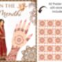 Pin The Mendhi Asian Event Game, thumbnail 3 of 9