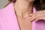 Credo Fine Chain Necklace With Pearls And Gold Plated Beads, thumbnail 1 of 3