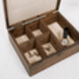 Large Personalised Message Wooden Jewellery Box, thumbnail 10 of 12
