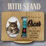 Pet Memorial Plaque With Collar Insert, Photo And Stand, thumbnail 7 of 12