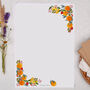 A4 Letter Writing Paper With Fruit And Botanicals, thumbnail 1 of 4