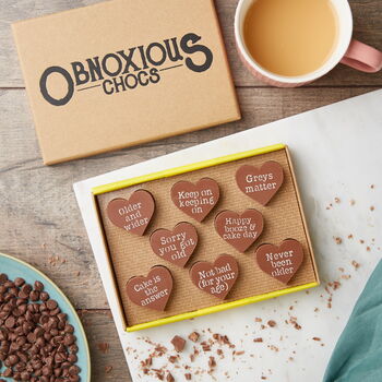 Obnoxious Chocs… Funny Chocolate Birthday Present, 3 of 9