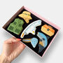 Personalised Fishing Father's Day Letterbox Iced Cookies, thumbnail 3 of 10