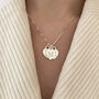 Personalised Heart Initial Necklace, thumbnail 2 of 10