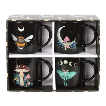 Set Of Four Dark Forest Mugs, 4 of 4