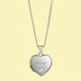 Personalised Girl's Heart Locket Necklace, thumbnail 1 of 7