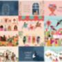 Illustrated 2023 A4 Monthly Wall Calendar, thumbnail 3 of 10