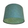 Esme Blue Green Tweed Floral Lined Drum Lampshade, thumbnail 1 of 8