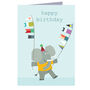 Elephant Happy Birthday Card, thumbnail 2 of 4