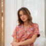 Red Short Satin Pyjama Set, thumbnail 6 of 6