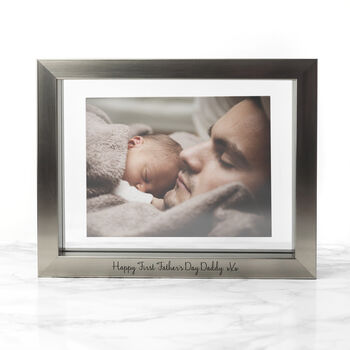 Personalised Metallic Floating Photo Frame, 10 of 12