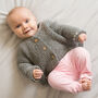 Lilly Cardigan Baby Knitting Kit, thumbnail 1 of 12