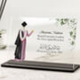 Personalised Muslim Graduation Plaque For Her, thumbnail 1 of 4